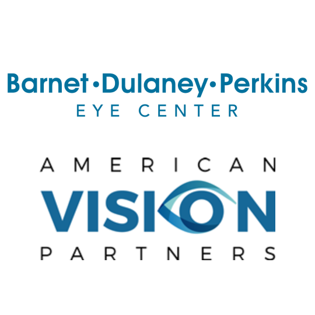 Barnet Dulaney Perkins Eye Center Logo. American Vision Partners Logo.